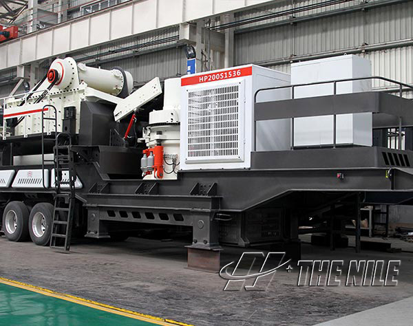 Зөөврийн конусан бутлуурын станц